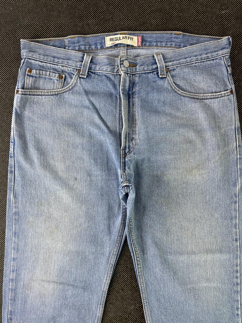 Vintage Levi s 505 Jeans 40x29 Denim J317 Men s Fashion