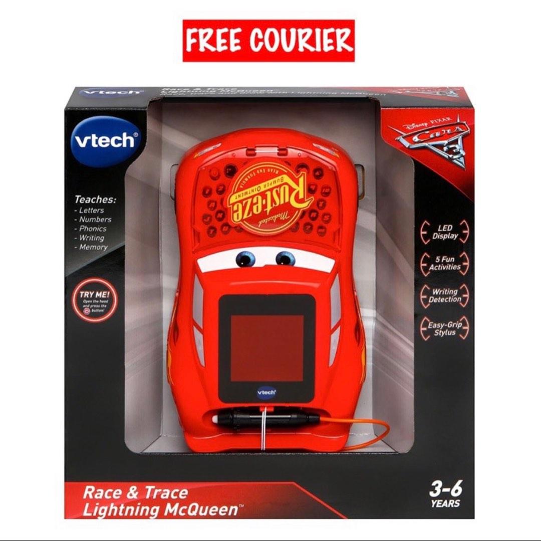 Vtech Race & Trace Lightning McQueen, Hobbies & Toys, Toys & Games on ...