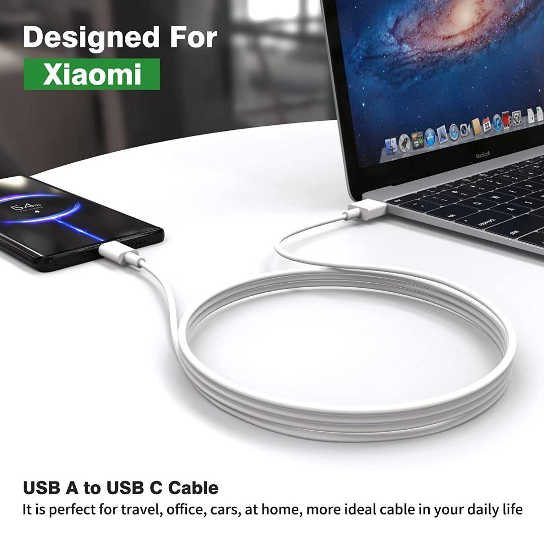  USB C Cable 6 ft for Xiaomi 120W HyperCharge Turbo Fast  Charging,6A Type C Cable Premium Nylon Braided USB-C to USB A Charger for  Xiaomi Pad 5 12 Pro 12S Ultra