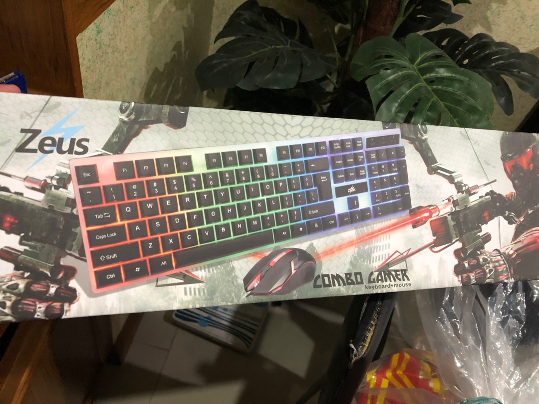 ZEUS keyboard+mouse, Computers & Tech, Parts & Accessories, Computer ...