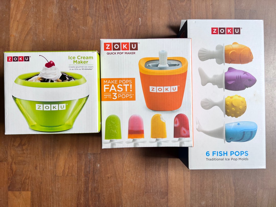 ZOKU ice cream makers, Furniture & Home Living, Kitchenware & Tableware