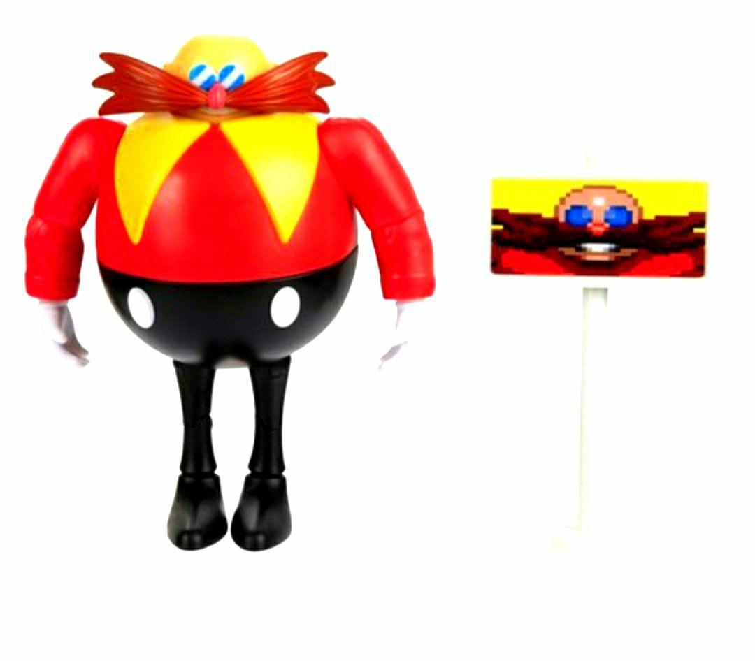 100% 全新世家Sega 超音鼠Sonic The Hedgehog Classic Dr. Eggman by Jakks  30週年限量版可動機械超音鼠公仔機械人玩具公仔迷及最佳聖誕禮物