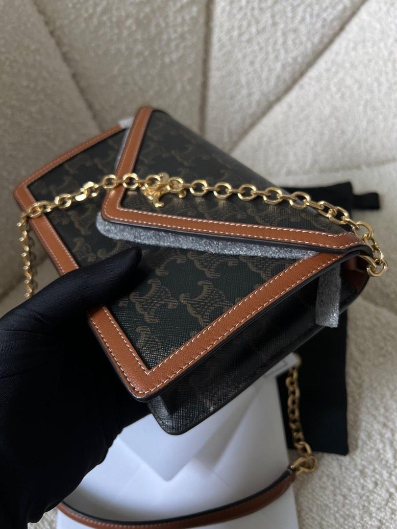 Is Celine Triomphe Wallet on Chain (WOC) worth it? 4 months review: pros,  cons, quality & fit 