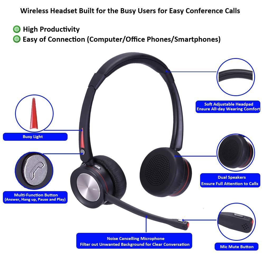 Mkj wireless headset online