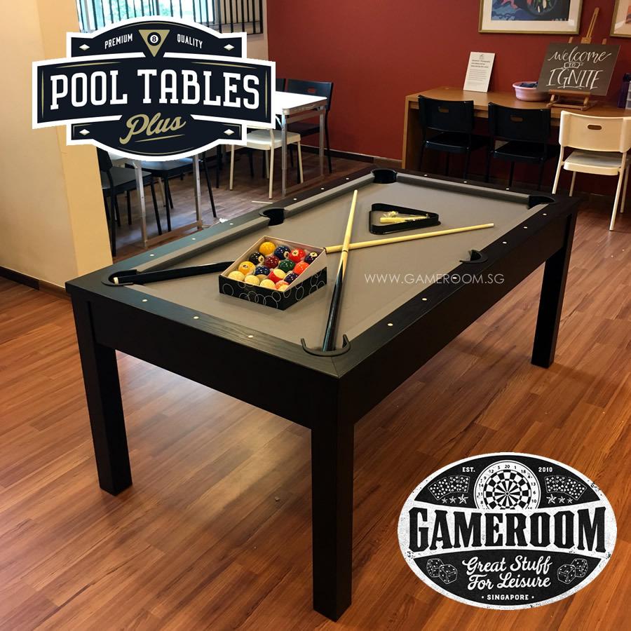 Pool table clearance plus dining table