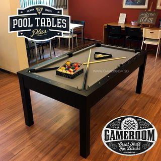 2 in 1 Dining & Pool Table. Combo Table