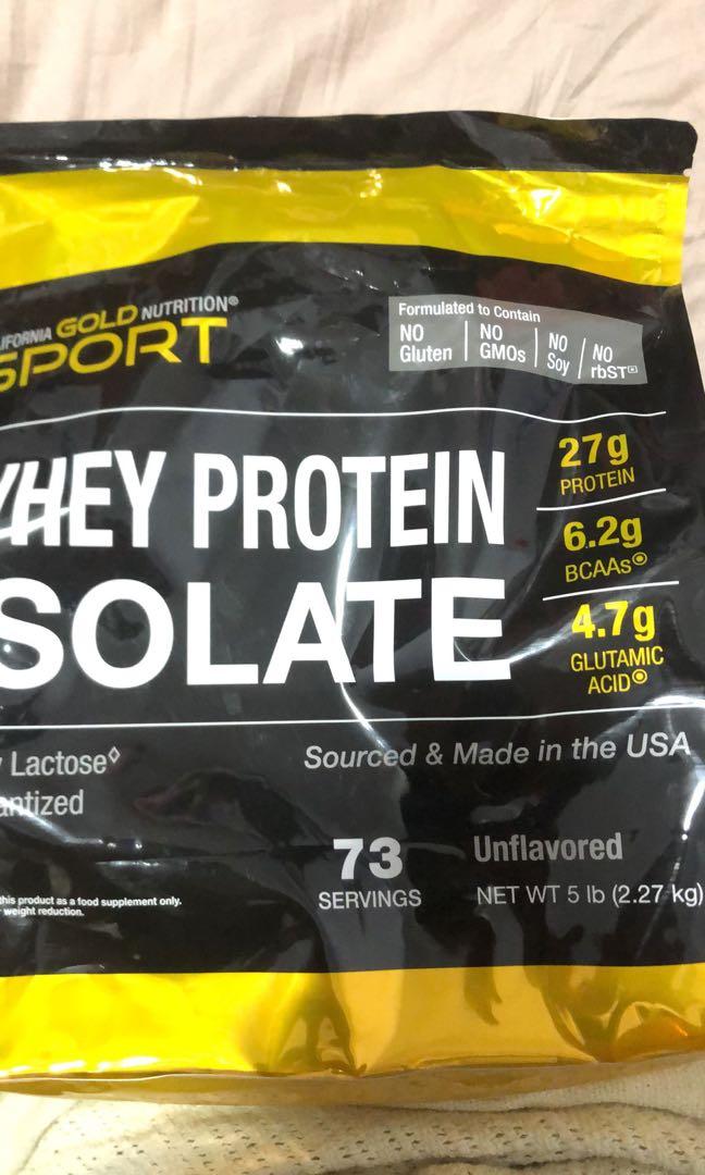 5lbs California gold protein powder, Health & Nutrition, Health