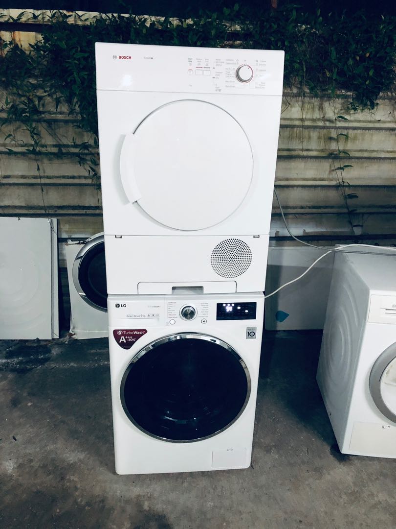9/7Kg Washing Machine&Condenser Dryer(pair), TV & Home Appliances