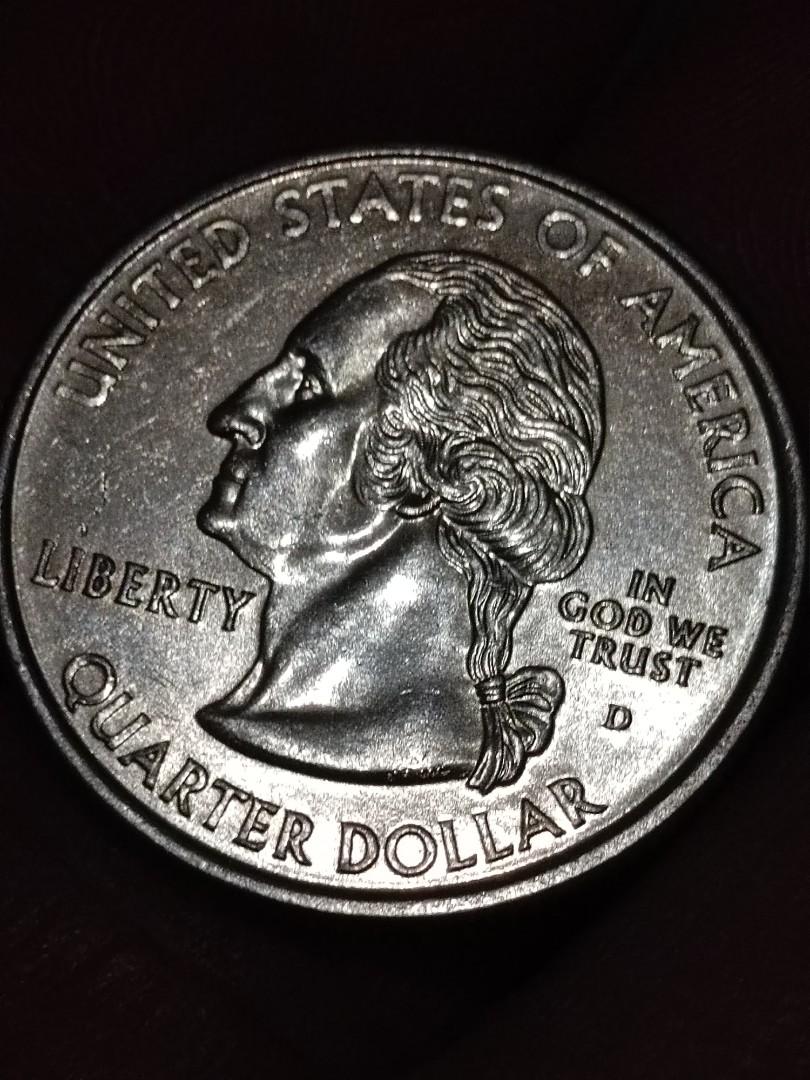 早期美國硬幣美元-錢幣25分QUARTER 1788-2000年五十州紀念幣：麻薩諸塞州, 書籍、休閒與玩具, 收藏、紀念品, 錢幣、紙鈔在旋轉拍賣