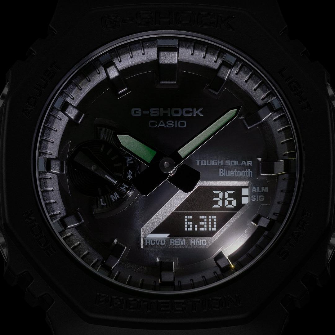 觀塘門市現貨Casio G-Shock GA-B2100-1A1 GAB2100-1A1 Bluetooth Tough