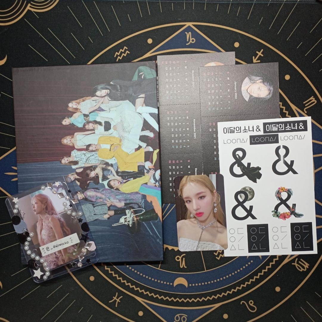 Paint the Town Loona (A ver) unsealed album (w Heejin pc), Hobbies