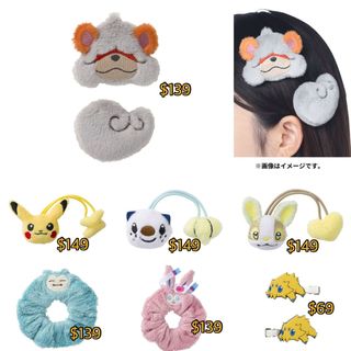 (日本代購) Pokémon 髮飾64240752214018110