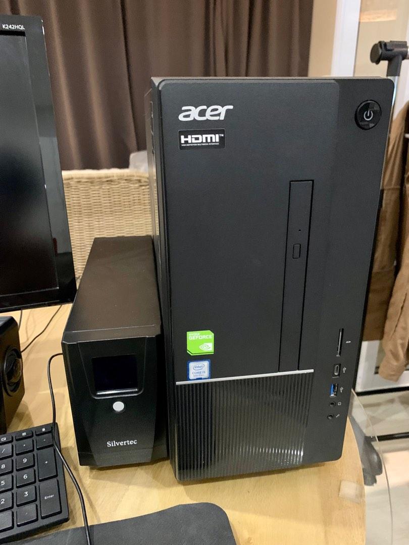 Acer Aspire Tc-866-ur11 Desktop Acer Aspire TC-866 9th Gen Core i5 w/ Nvidia GT1030, 128GB SSD, 1TB HDD