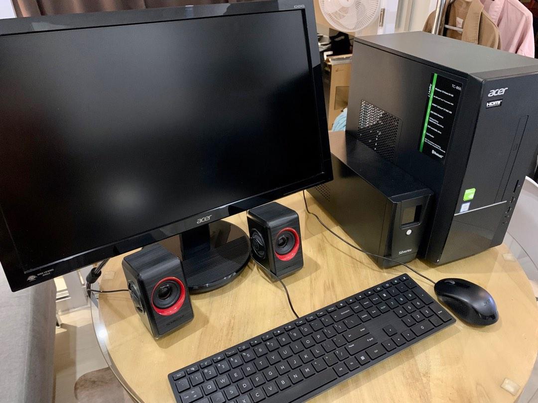 Acer Aspire TC866 9th Gen Core i5 w/ Nvidia GT1030, 128GB SSD, 1TB HDD