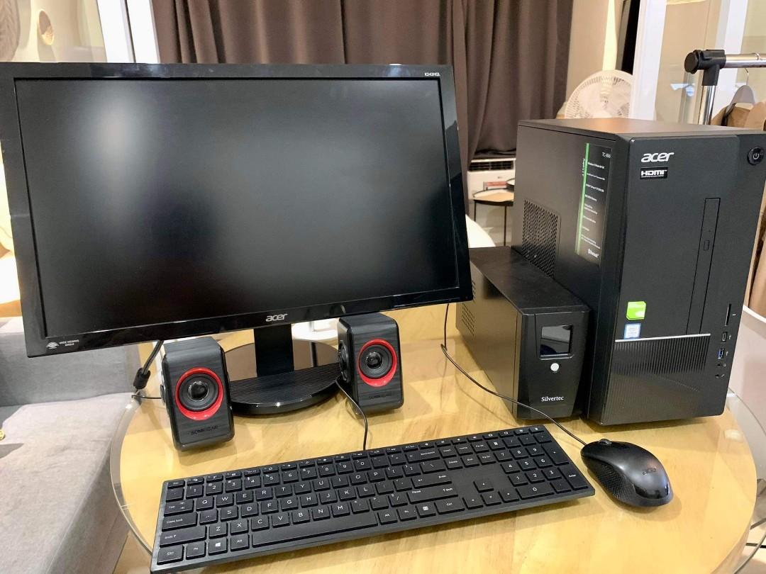 Acer Aspire TC866 9th Gen Core i5 w/ Nvidia GT1030, 128GB SSD, 1TB HDD