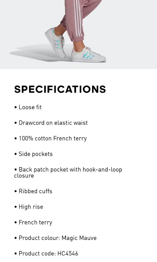 Adidas Adicolor classics woven back cuff joggers, Women's Fashion, Bottoms,  Other Bottoms on Carousell