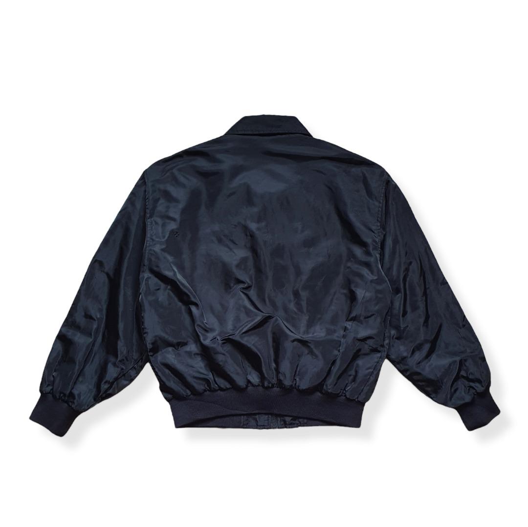 Adidas black nylon discount bomber jacket
