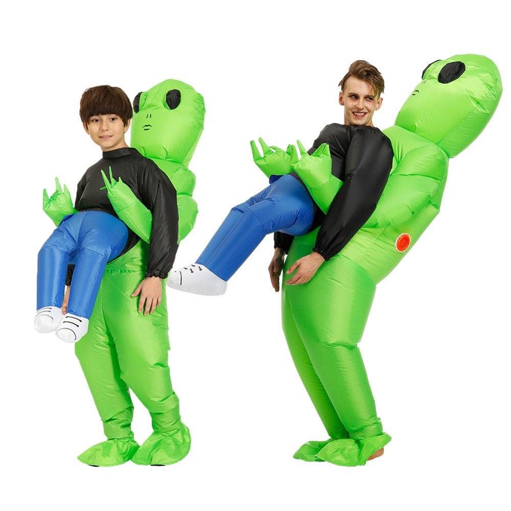 Adult Kids Alien Inflatable Costume Boys Party Cosplay Costume