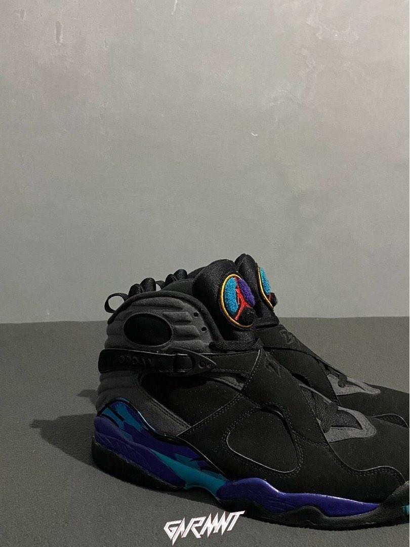 Jordan 8 deals aqua mens