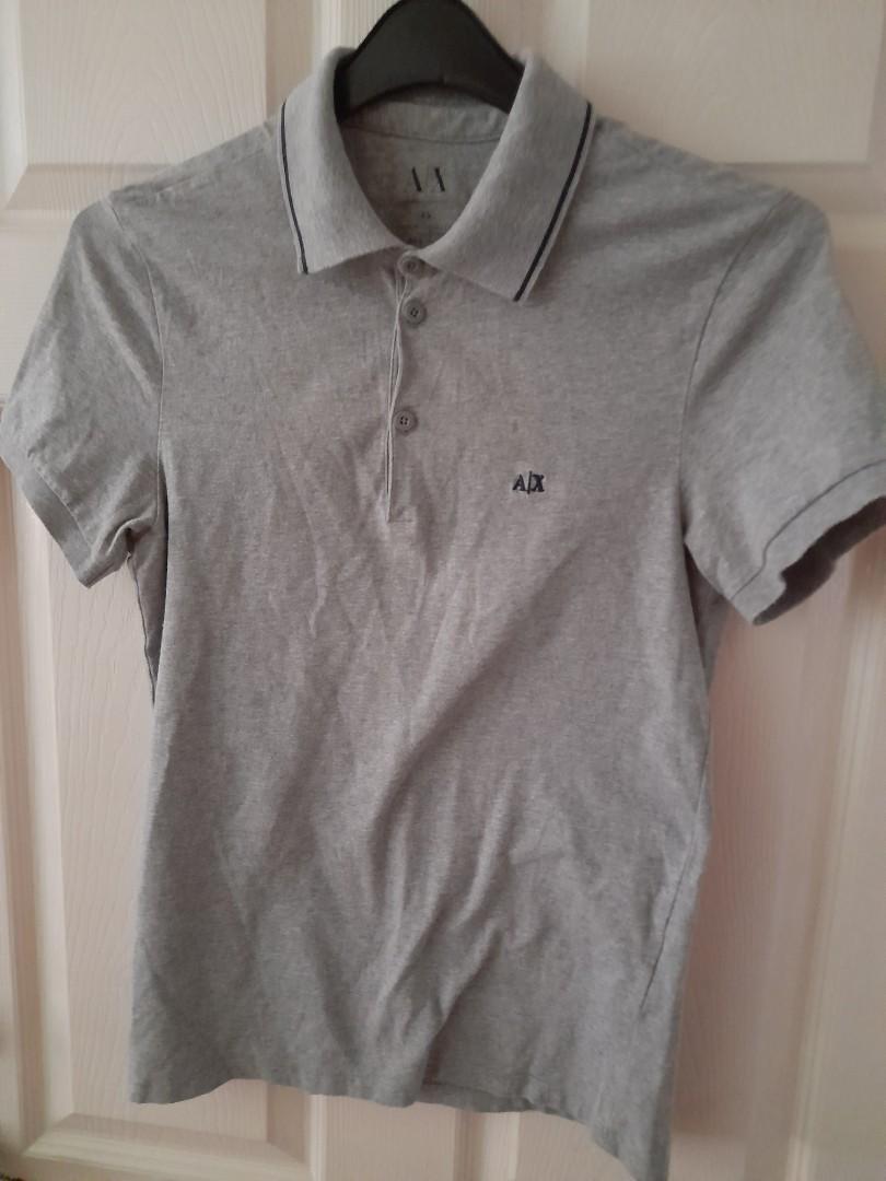 Armani Exchange Boy's Polo TShirt, Men's Fashion, Activewear on