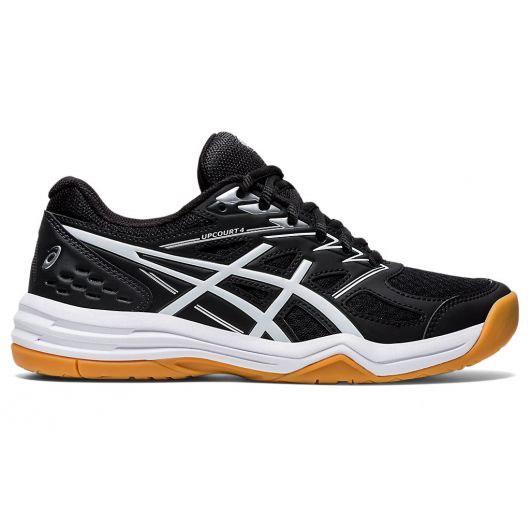 Asics Upcourt 4 Black White Court Shoes, Women's Fashion, Footwear,  Sneakers on Carousell