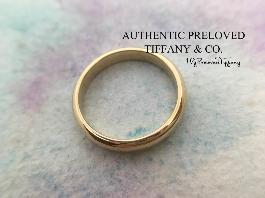 Real gold cheap band ring