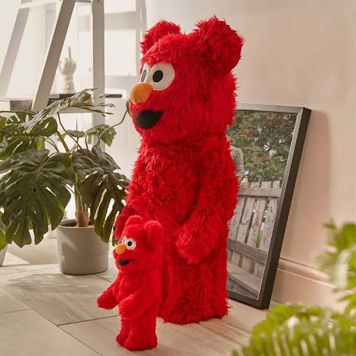 BE@RBRICK ELMO Costume Ver.2.0 1000％おもちゃ/ぬいぐるみ