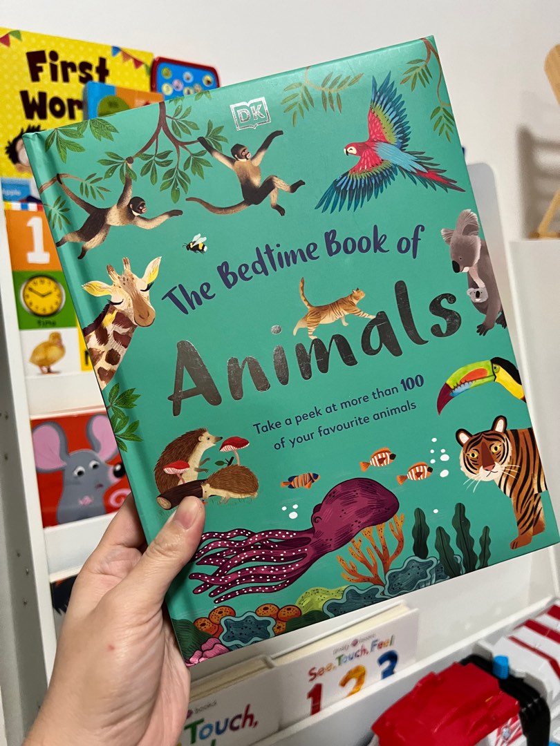 Bedtime Story Book Animals Montessori Books, Hobbies & Toys, Books