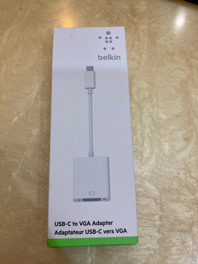 Belkin USBC to VGA Adapter, Computers & Tech, Parts & Accessories
