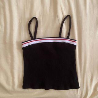 bershka black tank top