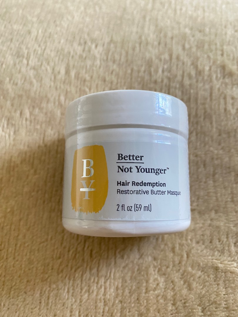 Better Not Younger Haarmaske: Glättende Butter-Kur Für Strapaziertes, Krauses Haar