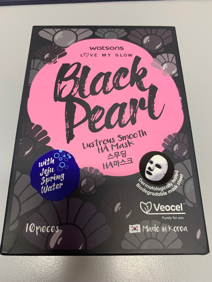 Black Pearl Mask 10 pieces, Beauty & Personal Care, Face, Face Care on