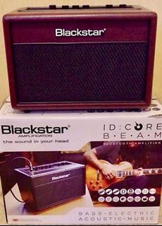 Blackstar BEAM amp & Bluetooth super wide stereo speaker (for bass, electric, acoustic, music - in artisan red, bought at $385. selling at $250 a bargain!!)