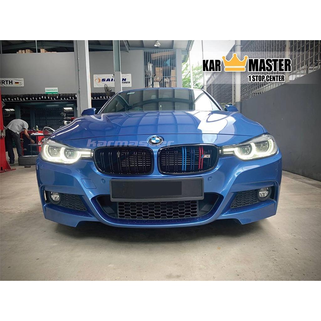 BMW 3 Series F30 M3 Black Tri Color Front Grill, Auto Accessories on ...