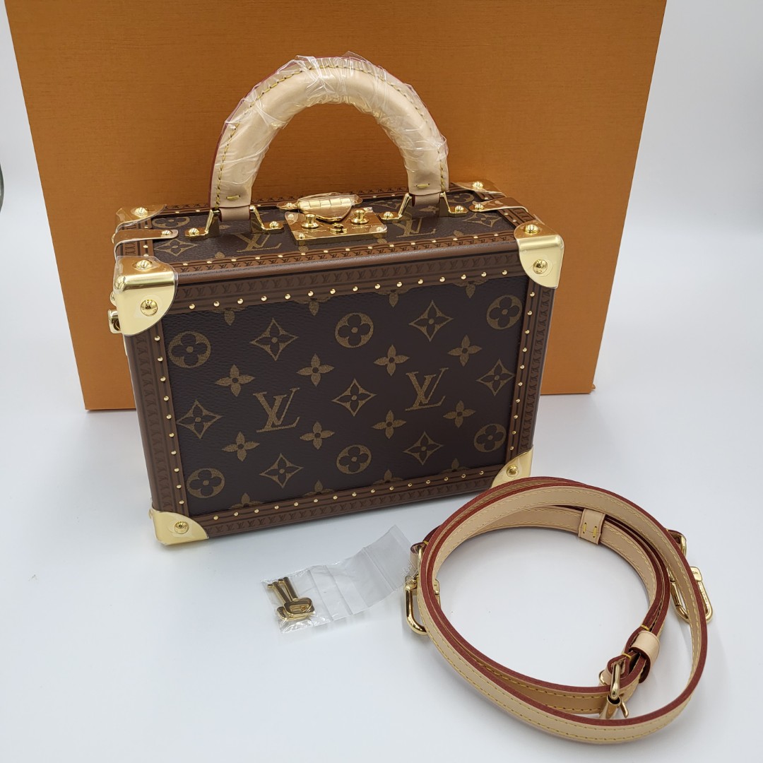 BN *rare* LV Petite Valise Trunk handbag, Luxury, Bags & Wallets