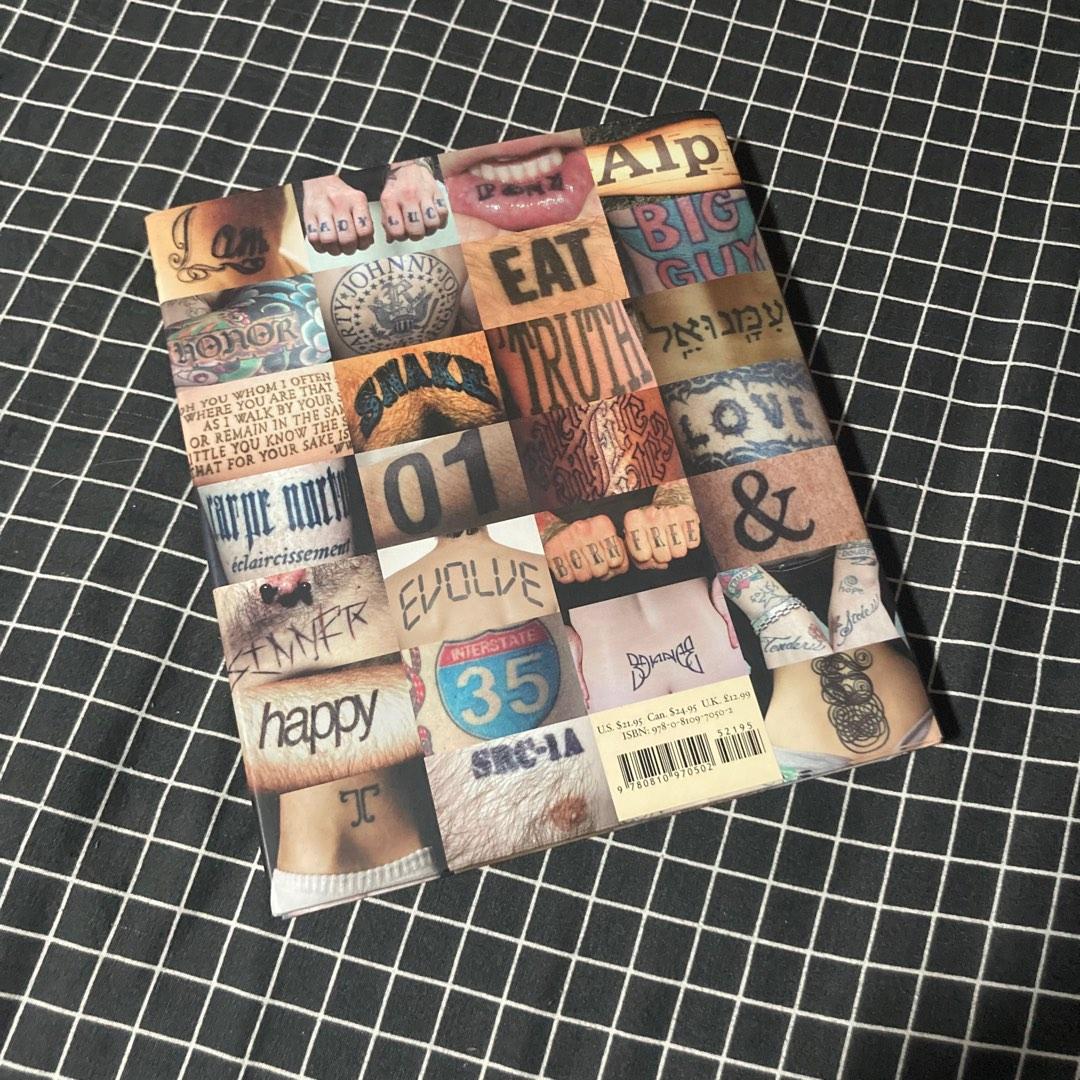 BODY TYPE INK TATTOO COFFEE TABLE BOOK WITH FREE TATTOO MAGAZINES