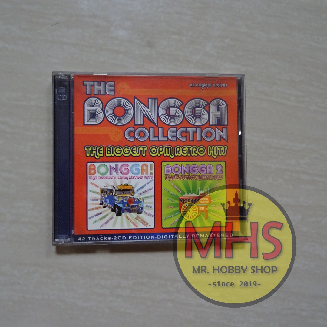 Bongga The Biggest OPM Retro Hits 2 CD (100% Original Copy), Hobbies ...