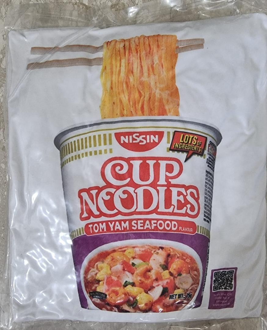 Brand New Nissin Cup Noodles Mini Cushion, Furniture & Home Living