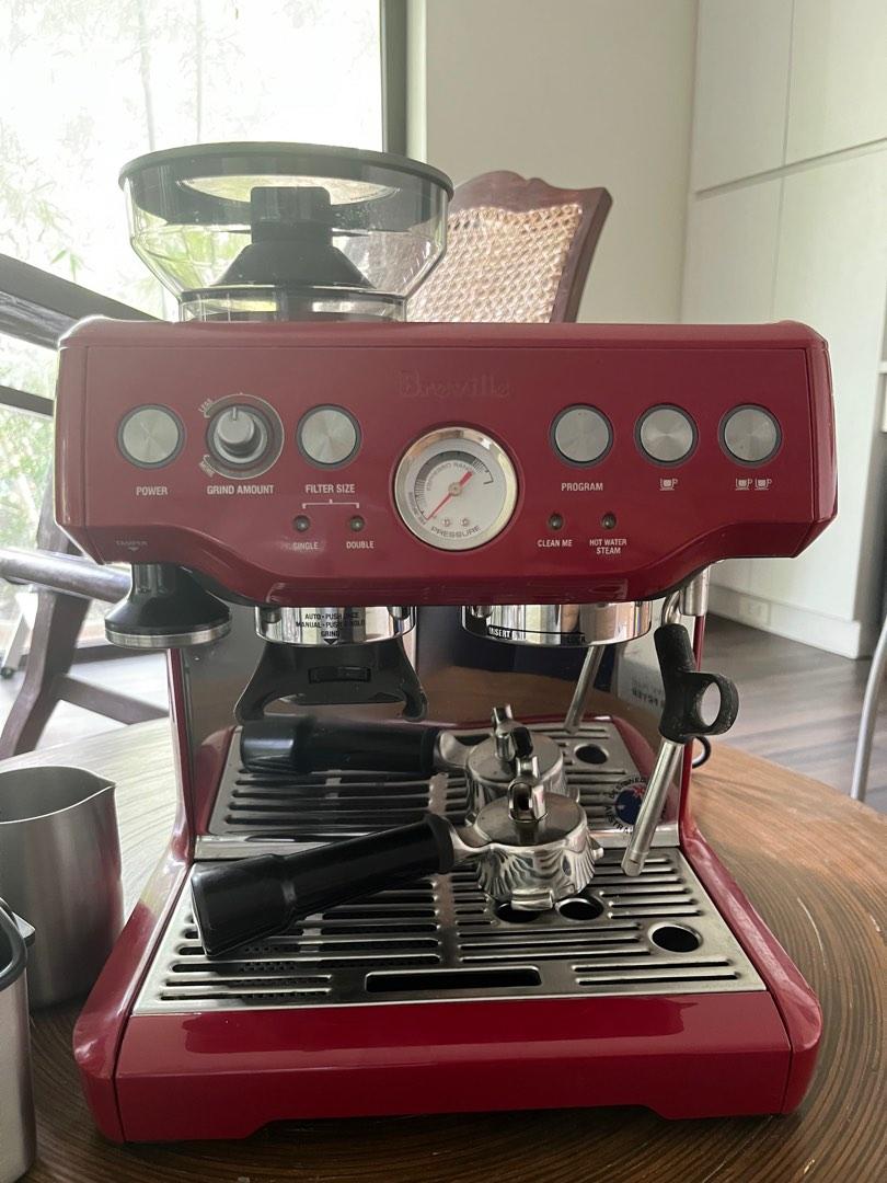 Breville Barista Express In RED, TV & Home Appliances, Kitchen
