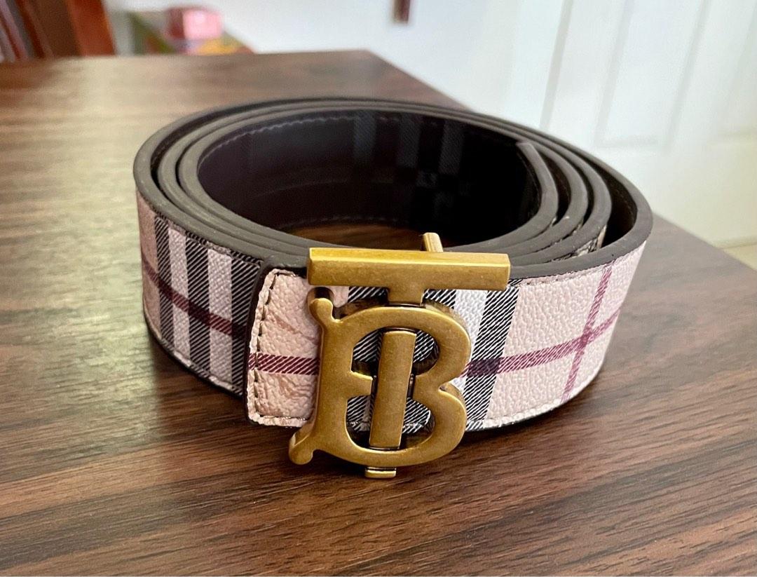 Burberry belt womens sale discount