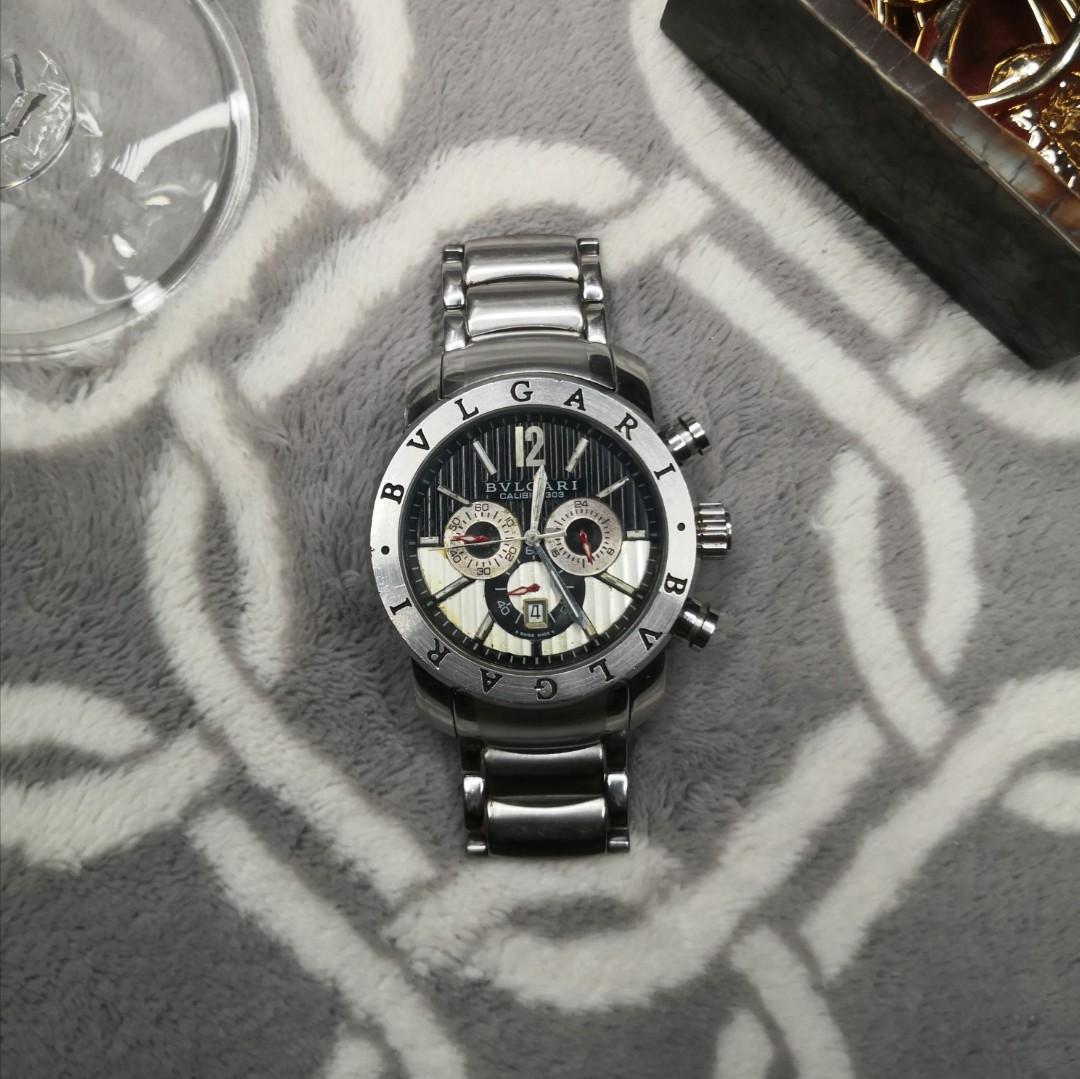 Bvlgari Chronograph Watch Luxury Watches on Carousell
