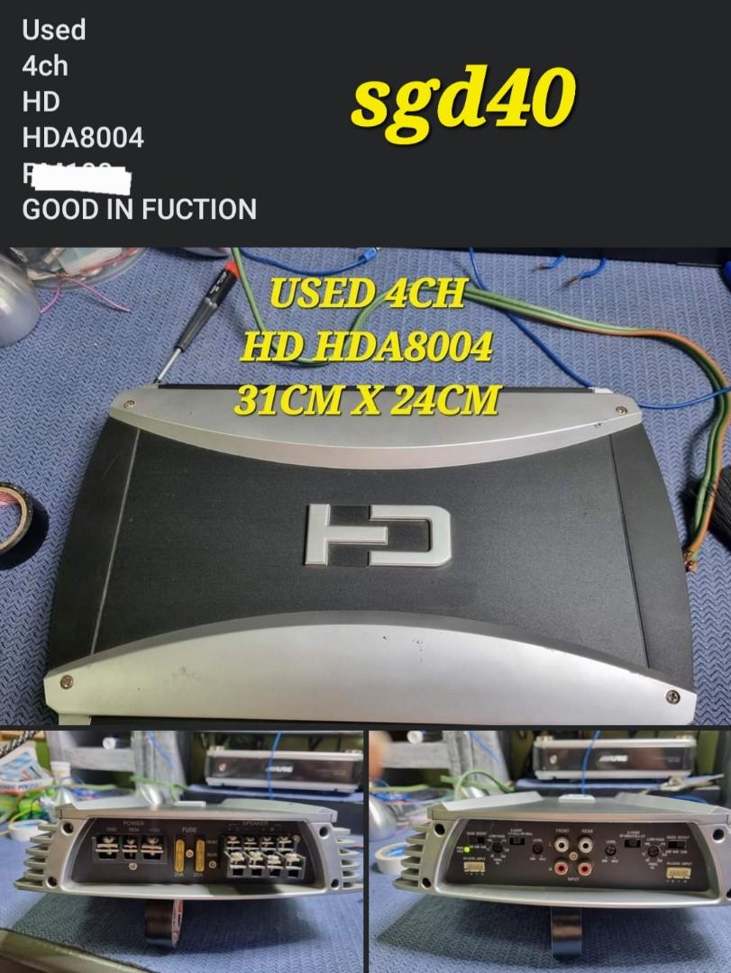 Car amplifier, Car Accessories, Accessories on Carousell