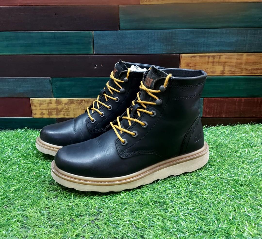 CATERPILLAR Boots High P721957 Chronicle Leather Lace Up Size 41