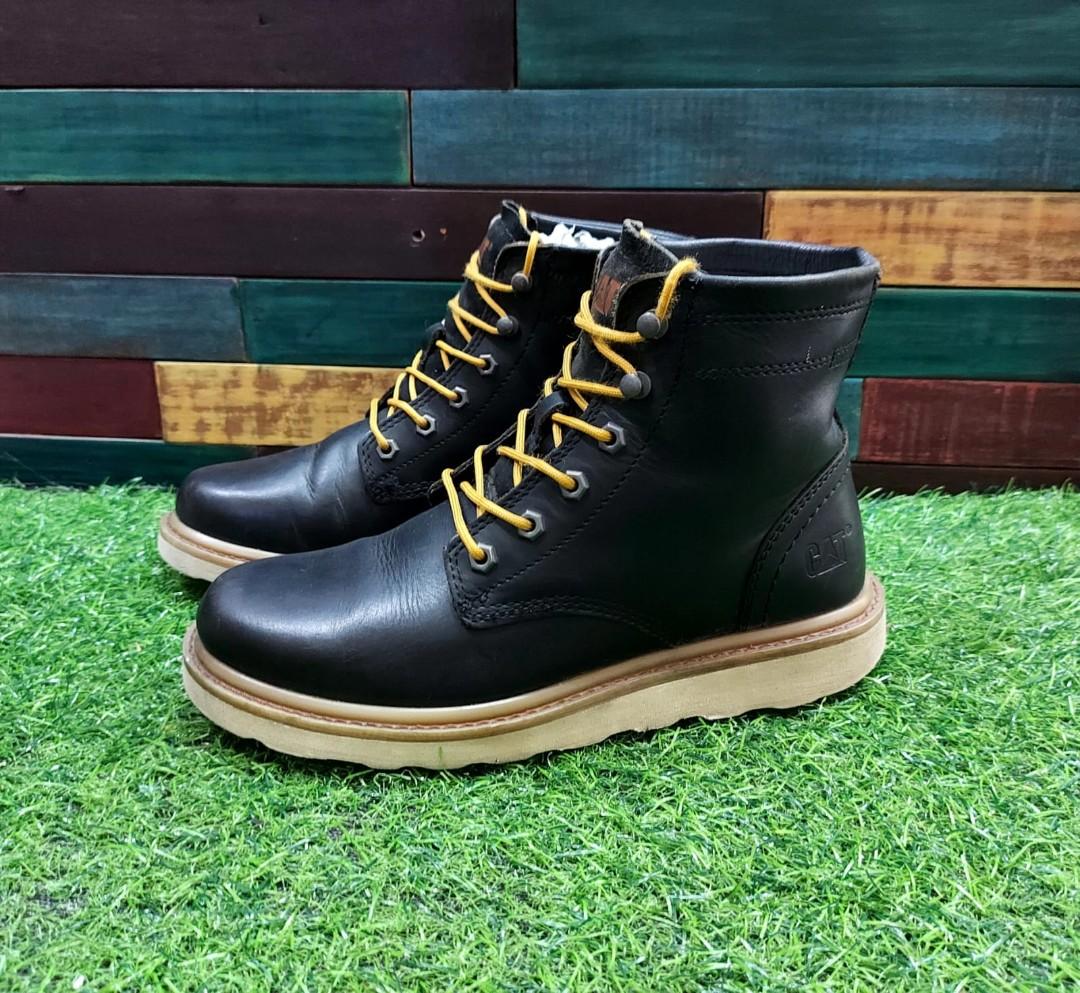 CATERPILLAR Boots High P721957 Chronicle Leather Lace Up Size 41