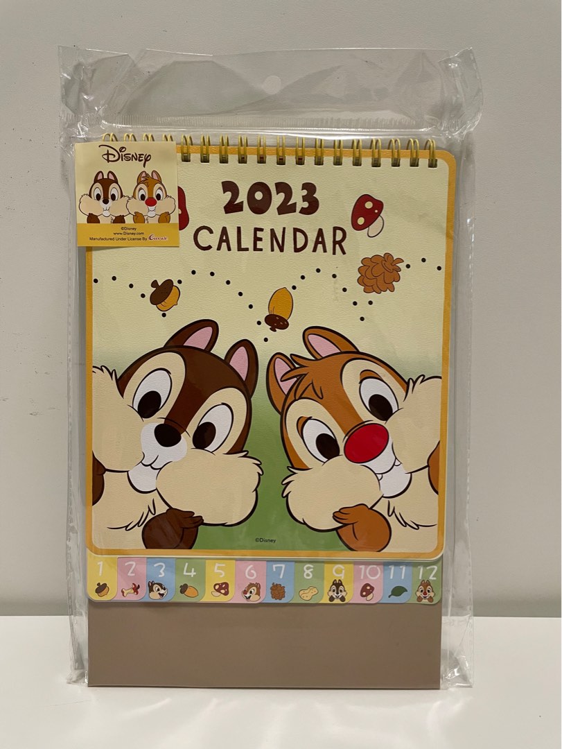 chip N dale 2023 Calendar, 其他, 其他 Carousell