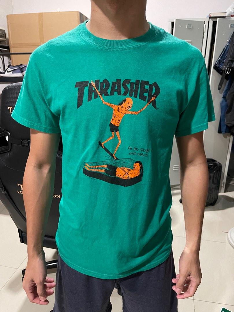 Combo Supreme Tide x Thrasher Vtg Men s Fashion Tops Sets