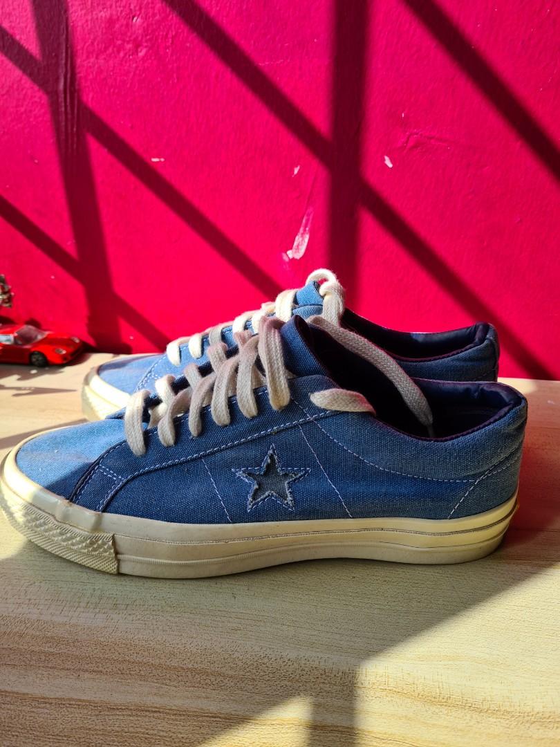 Converse one clearance star denim