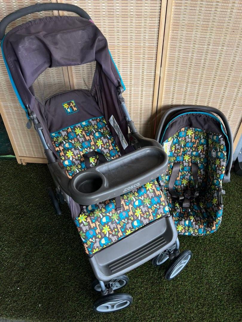 Cosco car sale seat and stroller