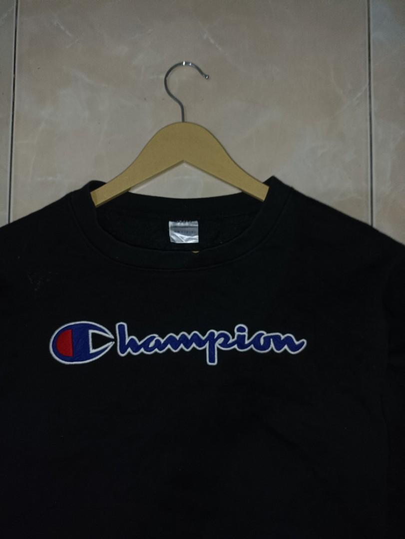 Ciri ciri crewneck champion original top
