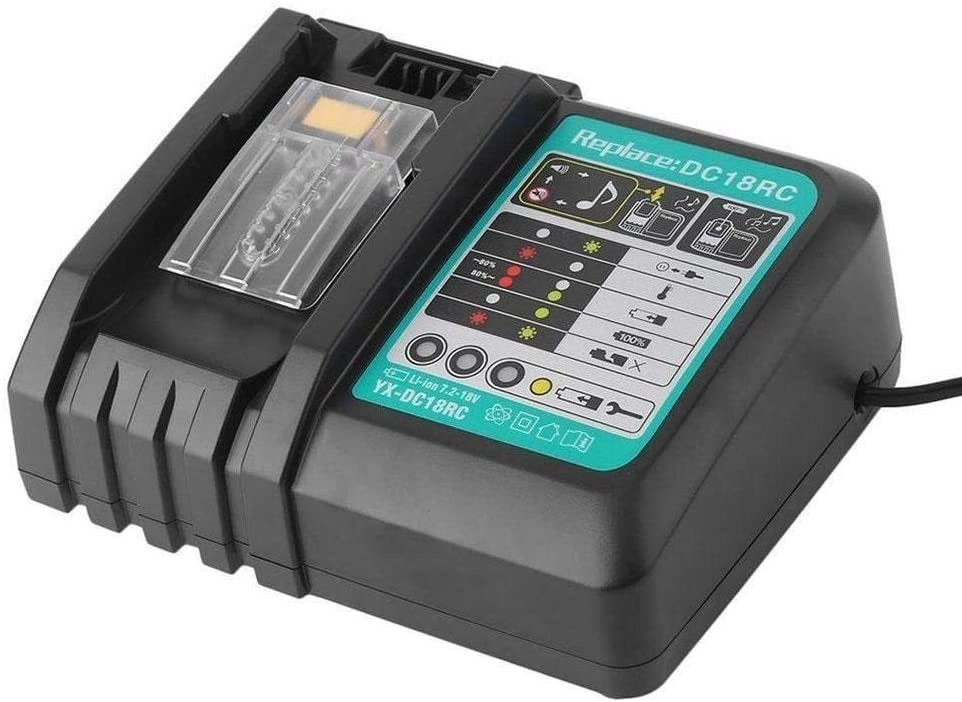 "DC18RC Replace Makita Charger for makita 14.4/18V Liion Battery 3A